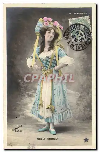 Cartes postales Theatre Femme Nelly Rodney