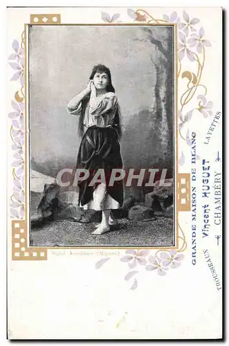 Cartes postales Theatre Femme Sigrid Arnoldson Mignon