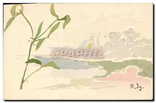 Cartes postales (dessin la main) Fleurs