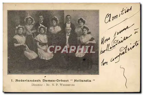 Cartes postales Nederlandsch Dames Orkest Hollandia Wedemeyer