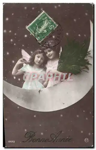 Cartes postales Fantaisie Lune Enfants