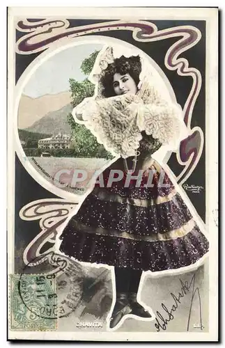 Cartes postales Theatre Femme Chavita Interlaken Suisse Vue prise de la Hoheweg