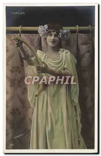 Cartes postales Theatre Femme Spindler