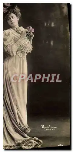 Cartes postales Theatre Femme Lauziere