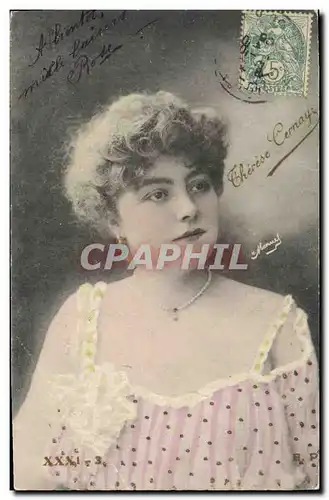 Cartes postales Theatre Femme Therese Cernay