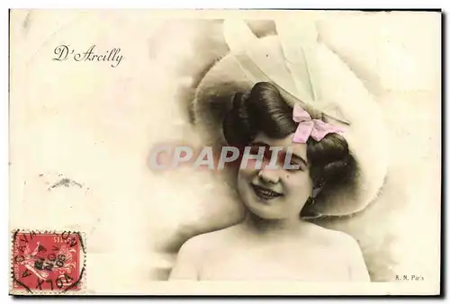 Cartes postales Theatre Femme D&#39Arcilly