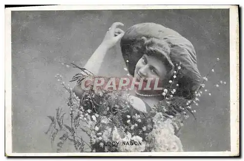 Cartes postales Theatre Femme Lucy Nanon