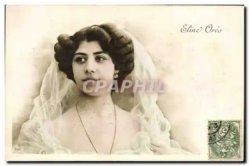 Cartes postales Theatre Femme Eline Oreao