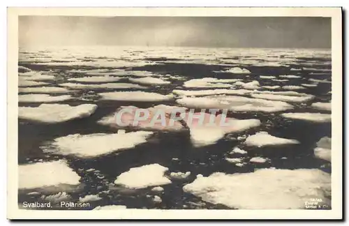 Ansichtskarte AK Polaire Svalbard Polarisen