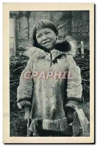Ansichtskarte AK Polaire Jean qui rit Chez les Esquimaux Alaska