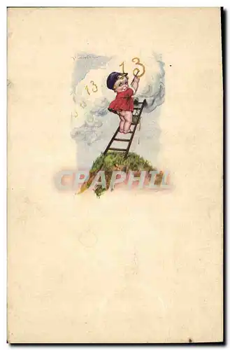 Cartes postales Fantaisie Illustrateur Enfant