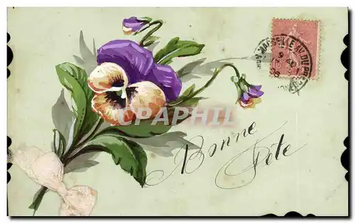 Cartes postales Fantaisie (dessin a la main) Fleurs