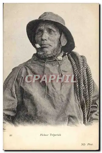 Cartes postales Peche Pecheur Treportais