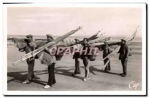 Cartes postales Peche Pecheurs