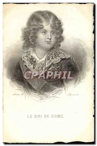 Cartes postales Napoleon II Roi de Rome