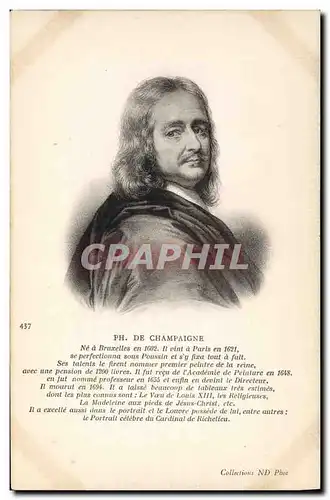 Cartes postales Philippe de Champagne