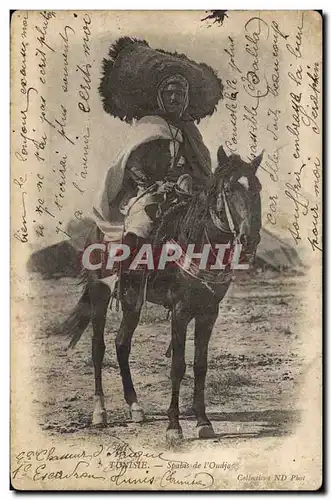 Cartes postales Militaria Tunisie Spahis de l&#39Oudja