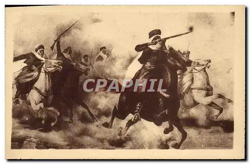 Cartes postales Militaria Fantasia