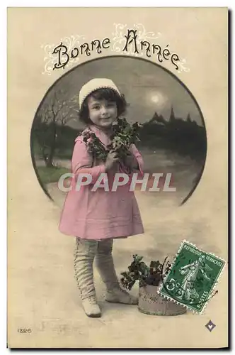 Cartes postales Fantaisie Lune Enfant