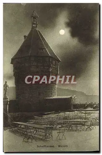 Cartes postales Lune Schaffhausen Munoth