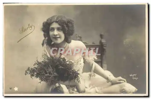 Cartes postales Theatre Fantaisie Femme Sterly