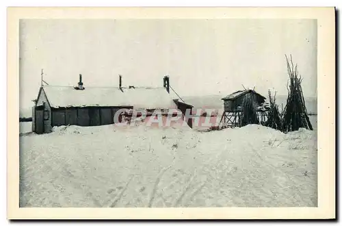 Cartes postales Polaire Mission de ND de Lourdes Mary&#39s igloo Alaska La derniere mission catholique avant le