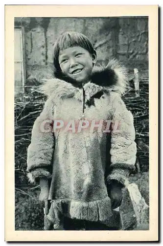 Cartes postales Polaire Jean qui rit Chez les Esquimaux Alaska