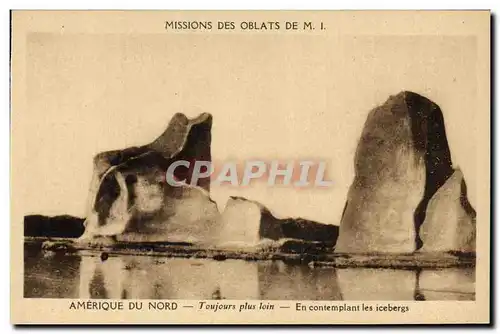 Cartes postales Polaire Missions des oblats de Marie Immaculee Amerique du Nord Toujours plus loin En contemplan