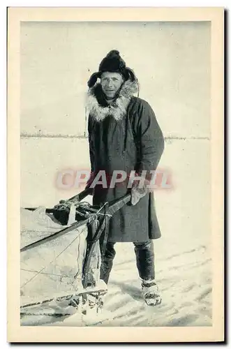 Cartes postales Polaire Missionnaire en tournee apostolique Chez les Esquimaux de l&#39Ocean Arctique Alaska