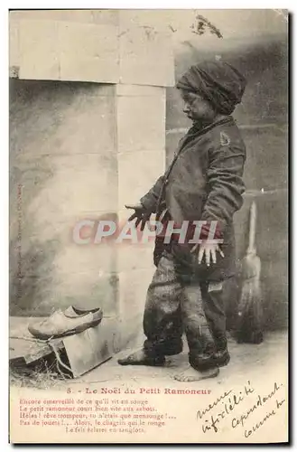 Cartes postales Fantaisie Enfant Ramoneur