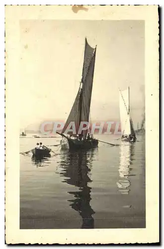 Cartes postales Peche Bateau