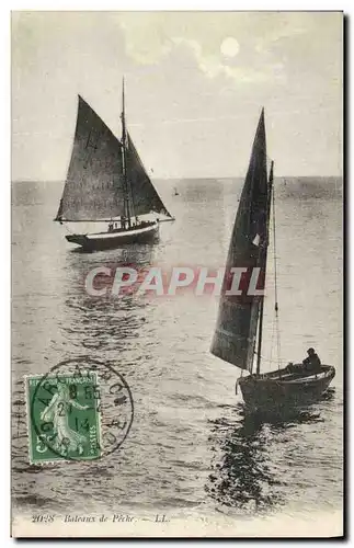 Cartes postales Peche Bateaux de peche