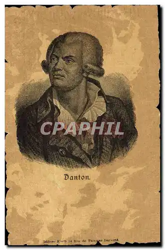 Cartes postales Danton