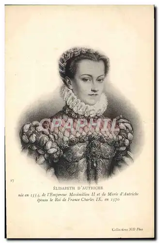 Cartes postales Elisabeth d&#39Autriche