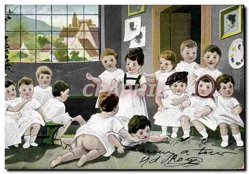 Cartes postales Fantaisie Enfant Bebe