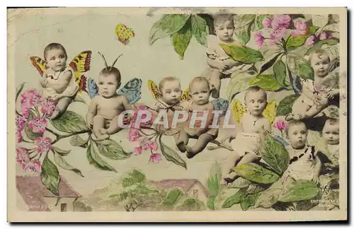 Cartes postales Fantaisie Enfant Bebe