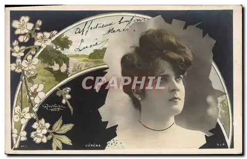 Cartes postales Femme Theatre Verena