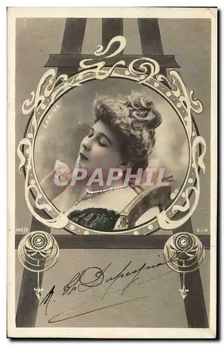 Cartes postales Femme Theatre Zarina