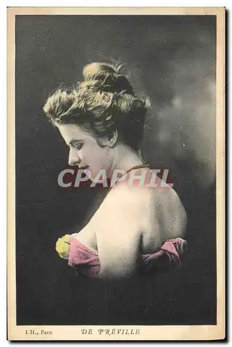 Cartes postales Femme Theatre De Preville