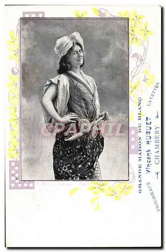 Cartes postales Femme Theatre Raunay Fervaal Opera