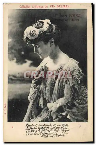 Cartes postales Femme Theatre Mlle Jeanne Despres Theatre de l&#39Oeuvre