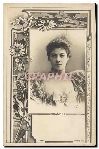 Cartes postales Femme Theatre Brandes