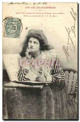 Cartes postales Fantaisie Avis aux collectionneurs Cartes Postales