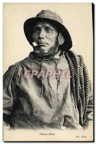 Cartes postales Peche Pecheur Retais