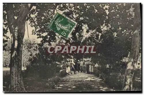 Cartes postales Militaria Chabbat Le jardin des Spahis