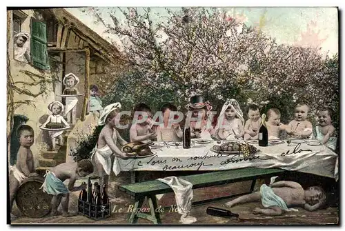 Cartes postales Fantaisie Enfant Bebe