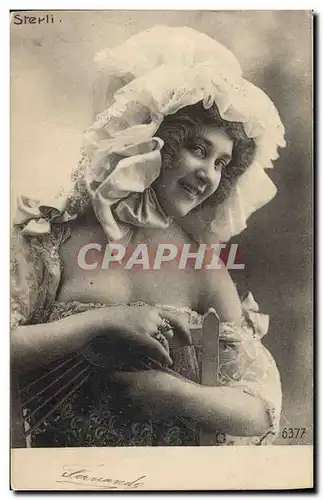 Cartes postales Femme Theatre Sterli