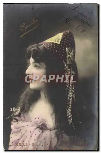 Cartes postales Femme Theatre Splender