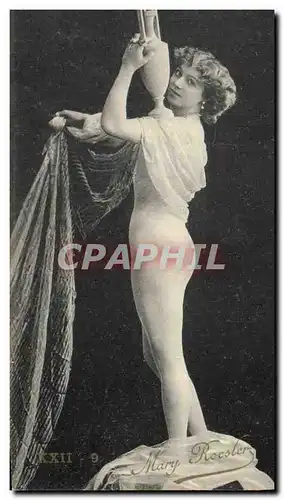 Cartes postales Femme Theatre Mary Roesler