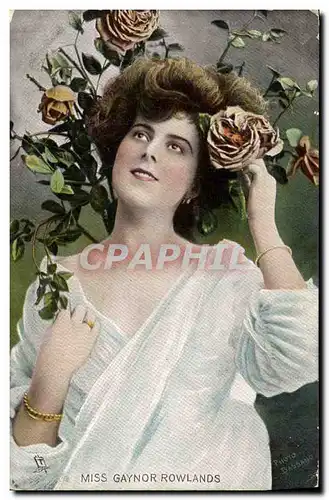 Cartes postales Femme Theatre Miss Gaynor Rowlands